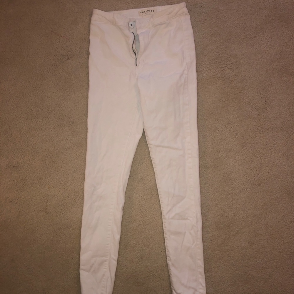 Pacsun white skinny jeans